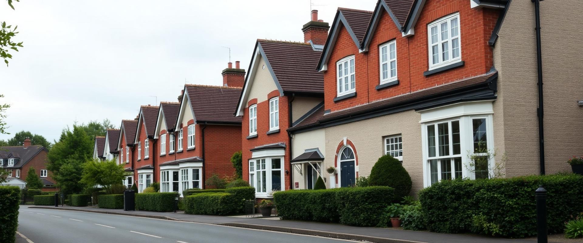 Elegant detached houses in Knutsford Cheshire where Keystone provides roofing services