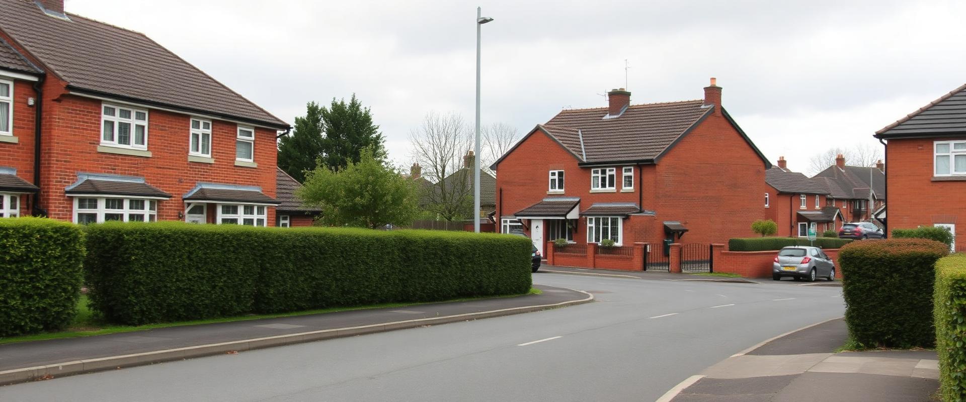 Residential properties in Poynton Cheshire where Keystone provides roofing and driveway services