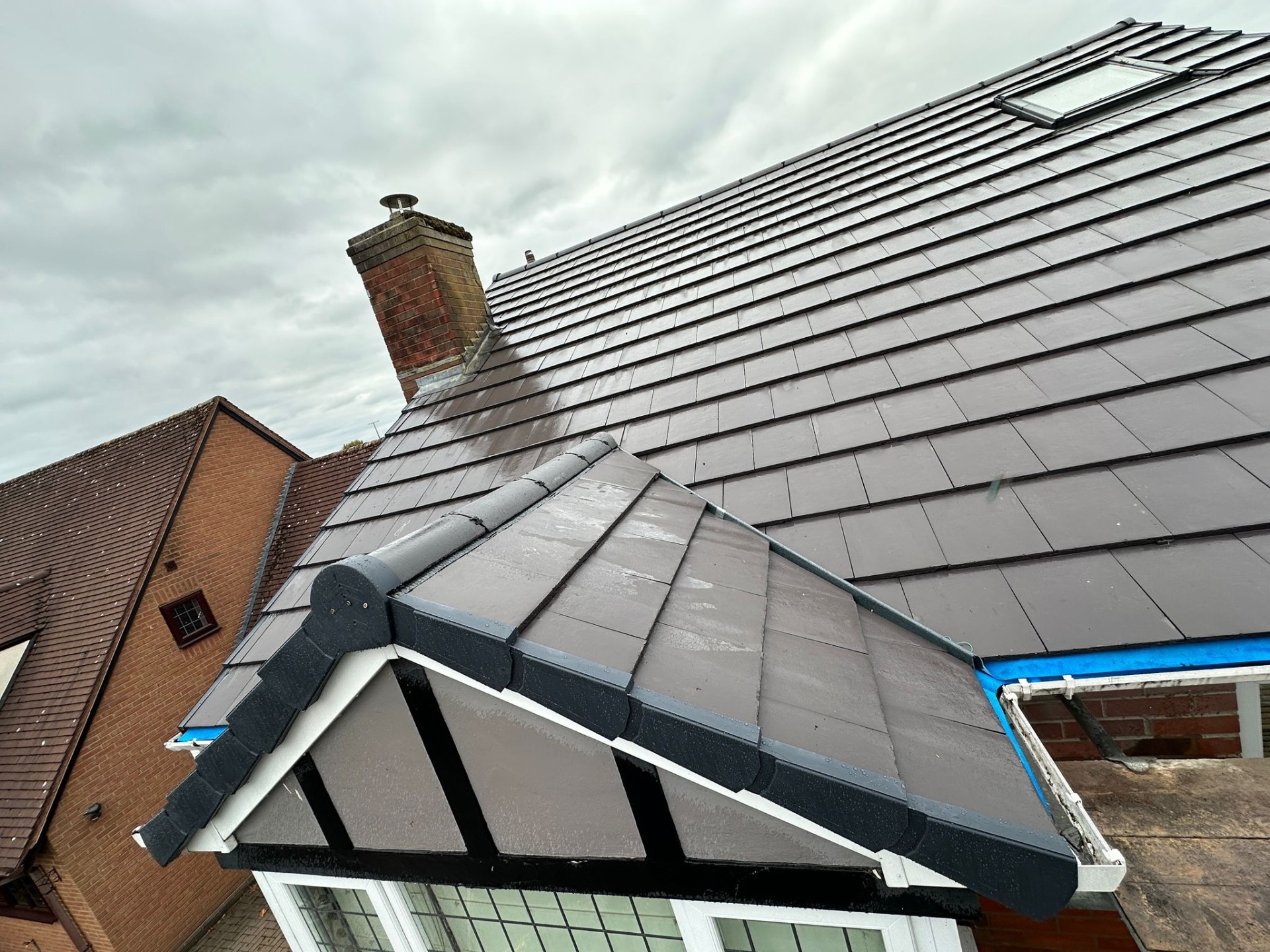 Completed new roof installation by Keystone Roofing in Stoke-on-Trent
